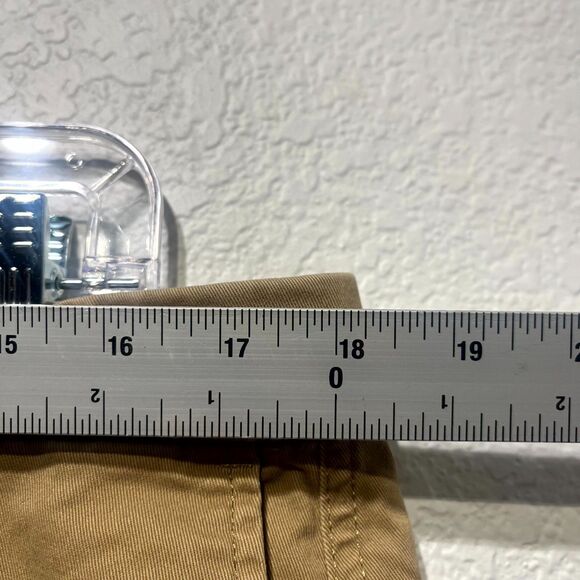 J. Crew Girlfriend Chino Pants Womens 14 Brown Cotton Stretch High Rise Tapered - Picture 10 of 16